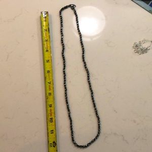 Long beaded necklace